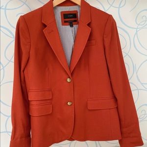 J. Crew Suiting Blazer, orange